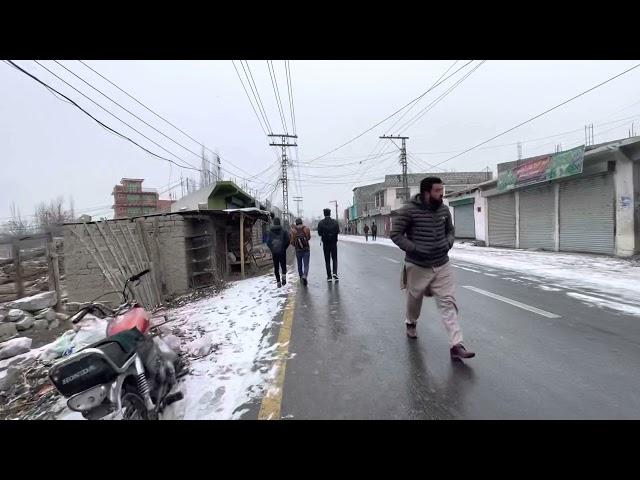 Skardu Pakistan~Morning walk-2021~Snow
