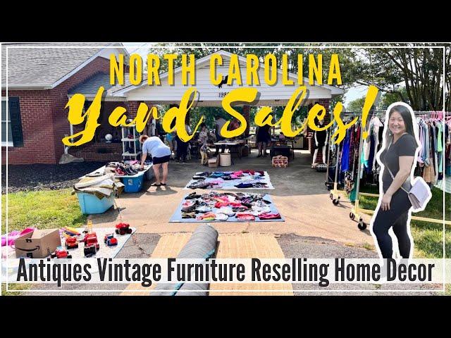 Yard Sales in North Carolina! Reselling! Thrifting! Antiques! Vintage! Mid-Century Modern!