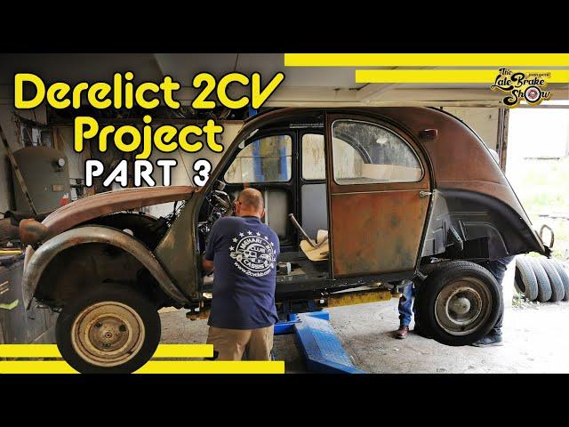 Rescuing my Abandoned 1963 Citroen 2CV Part 3 // Patina Resto Mod