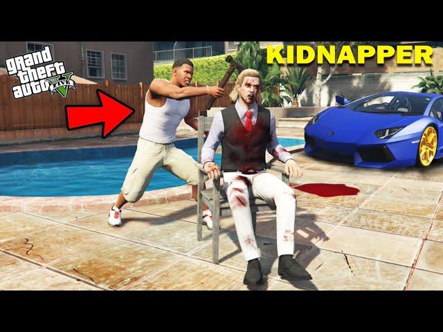 Franklin Blackmailed By A Gangster In GTA 5!