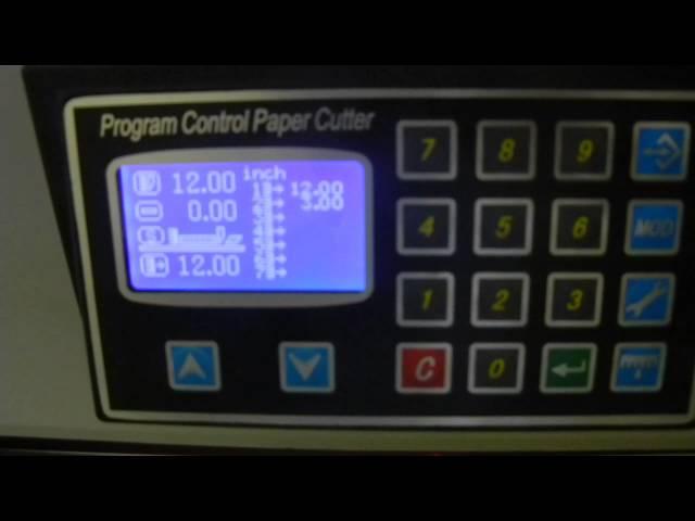 GUILLOTINE® EC19 PRO Electric Paper Cutter Demo