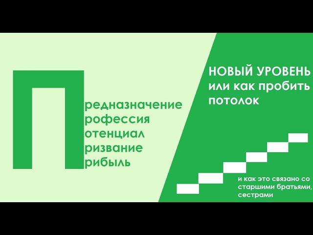 Пробить потолок или выйти на новый уровень