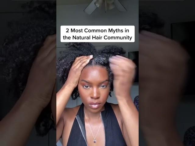 Most Common Myths in Natural Hair Community #naturalhair #shorts