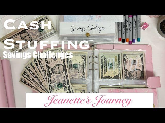 SAVINGS CHALLENGES | CASH STUFFING | CASH ENVELOPES | MY TODDLER GAVE ME A RUN FOR MY MONEY