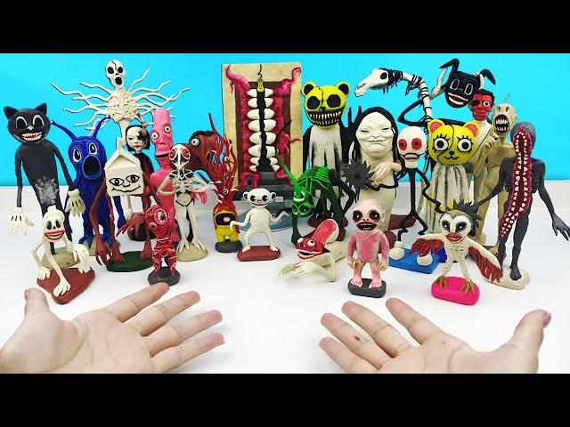 The collection is all of Trevor Henderson's creations. Figures / Clay – Лепка OK