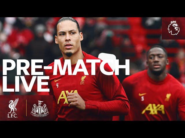 Liverpool vs Newcastle United | LIVE Premier League build-up from Anfield