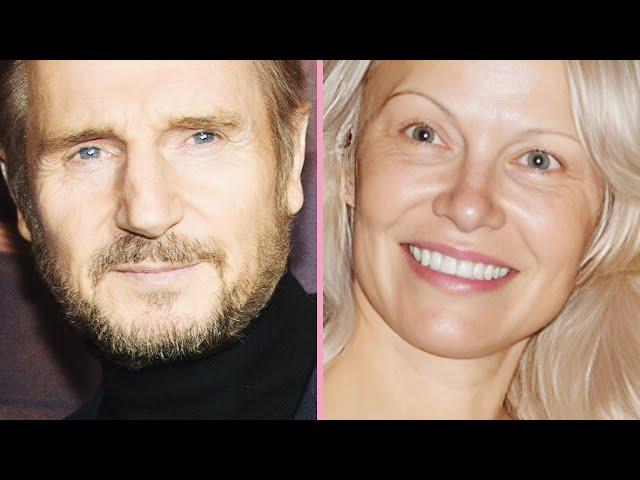 Liam Neeson, 72, Admits He’s ‘Madly in Love’ With Co-Star Pamela Anderson, 57, in Gushing Interview