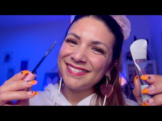 ASMR Beauty Spa Deluxe while You Fall Asleep in Bed - German/Deutsch