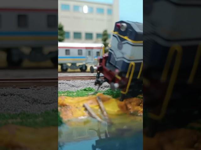 Indian Railways Miniature Model Train Crash | Train Accident #shorts #indianrailways #trainvideo