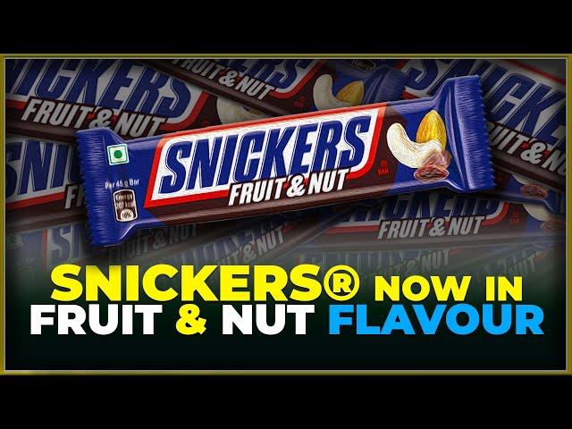 Snickers Now in Fruit & Nut Flavour || Hybiz