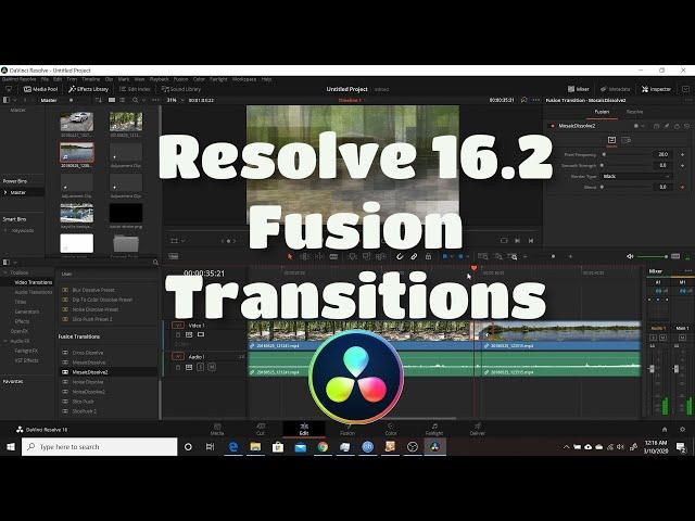 Resolve 16.2 | Fusion Transitions