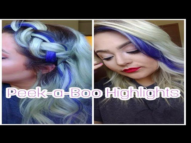 Now You See It.... Now You Don't! | How to: Do Peek-a-Boo highlights | Nessa Martinez