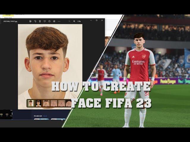 How to create face FIFA 23 ( Part 1 )