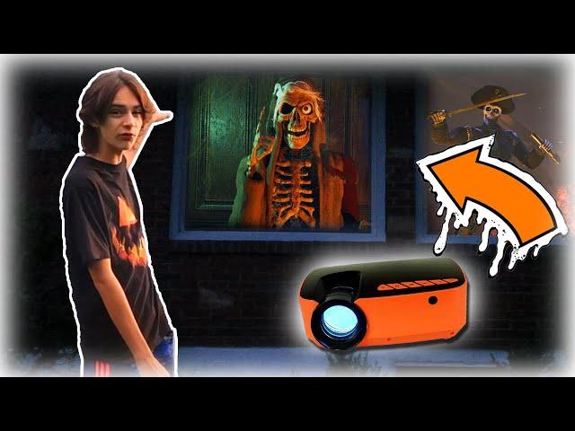 The BEST Halloween Projector For Your Home Haunt? | AAXA HP3 Halloween Projector Unboxing/Review