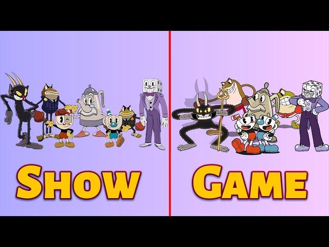 The Cuphead Show: Game VS Show (Comparison)