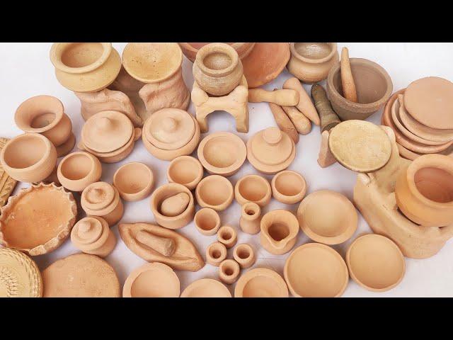 Inte Saste Mitti ke khilone   Miniature Clay kitchen set Unboxing ||Kitchen Set || #Shorts