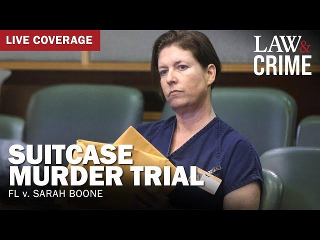 SENTENCING: Suitcase Murder Trial — FL v. Sarah Boone