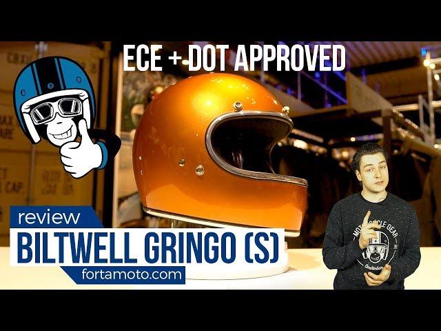 Biltwell Gringo + Gringo S motorcycle helmet - ECE/DOT Approved | FortaMoto.com