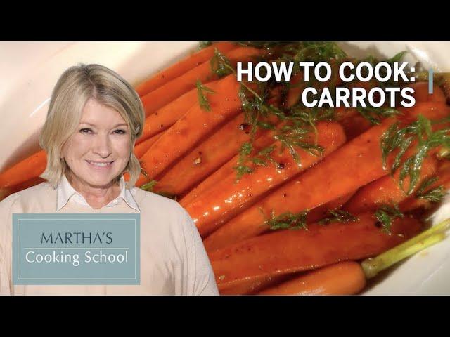 How to Make Martha Stewart's Brown Sugar Glazed Carrots | Martha Stewart