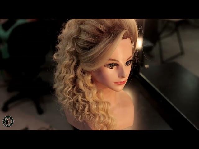 Creative and trendy bridal hairstyles By Manju Calluna Academy