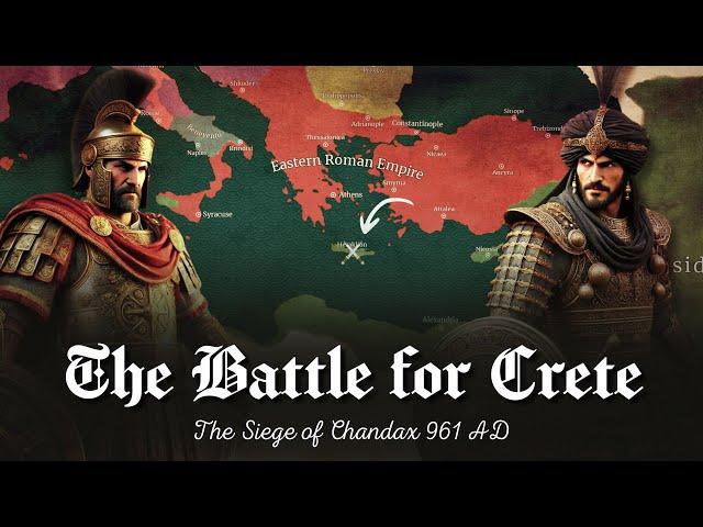 ️ The Battle for Crete - The Siege of Chandax 961 AD