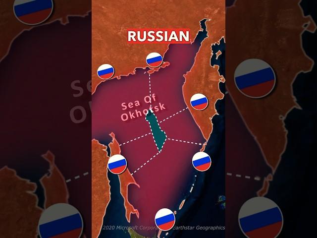 Russia's Nightmare Was... A Peanut  #shorts #geography #politics #maps #facts #funfacts #border