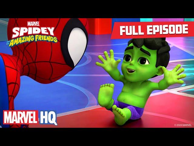 Li'l Hulk | Full Episode | Spidey and His Amazing Friends | @disneyjunior @MarvelHQ