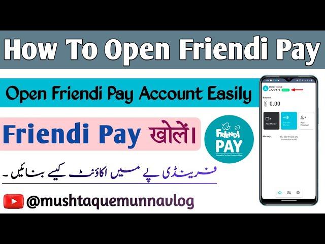 How To Open Friendi Pay| Friendi Pay Account Creat Online| Friendi Pay Kaise Khole. Friendi Pay Open