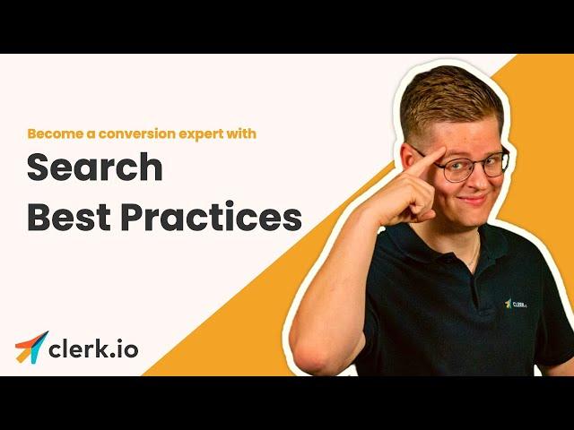 Search Best Practices