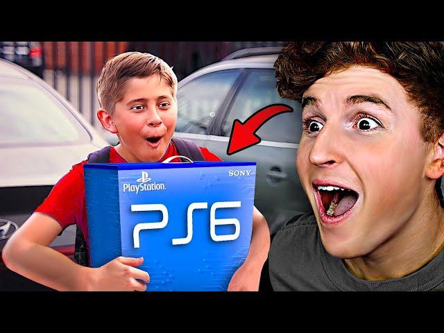 Kid gets the WORLD'S FIRST PS6..