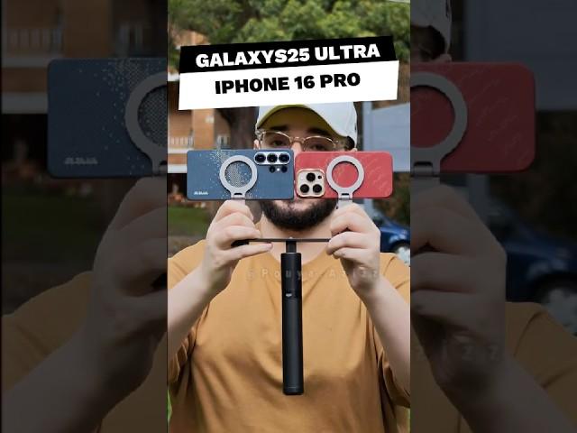iPhone 16 Pro vs Samsung Galaxy S25 Ultra Stabilization Test