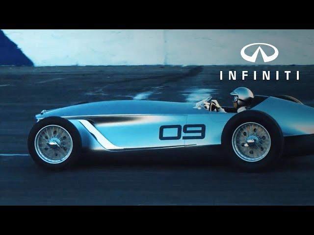 INFINITI Prototype 9 - Takes to the track