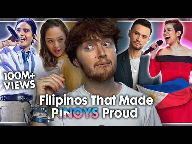 THEY MADE IT BIG! (FILIPINOS Who Made PINOYS Proud #1 | Reaction)