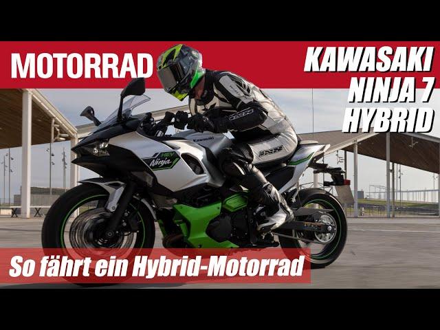 Kawasaki Ninja 7 Hybrid: das erste Serien-Hybrid-Motorrad im Test