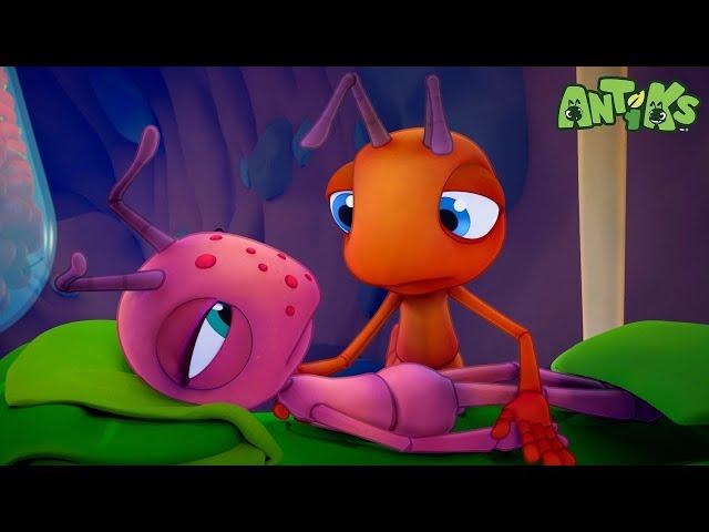 Sich krank fühlen  Antiks - Lustige Cartoons für Kinder | Moonbug Kids Deutsch