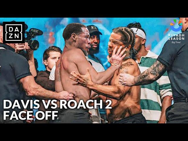 Gervonta Davis & Lamont Roach CLASH in HEATED Face Off Before Rematch - Things Get Nasty!
