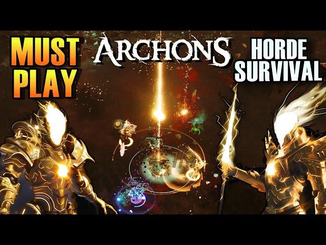 The Most Unique Action Roguelike Horde Survival of 2024 | Archons