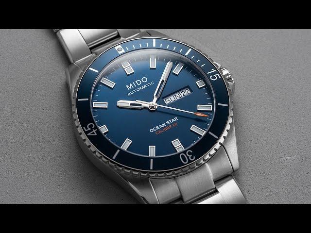 The Best Swiss Dive Watch Under $1,000? - MIDO Ocean Star Captain Blue