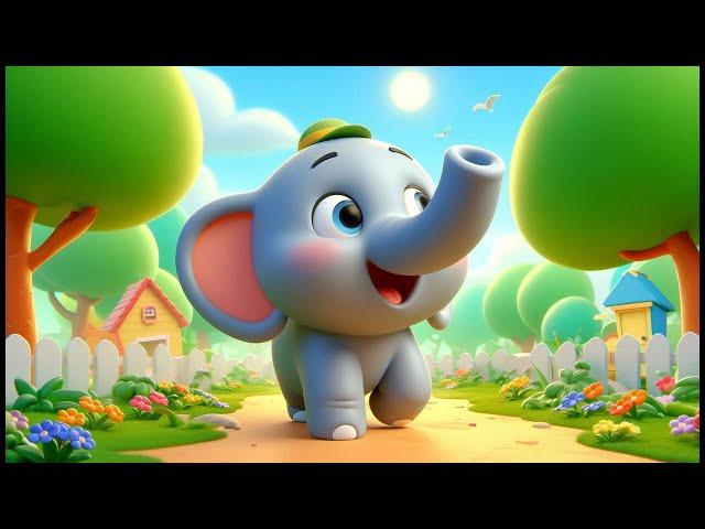 ek mota hathi ghumne chala | एक मोटा हाथी | Hindi Rhymes For Kids | Blessy Tv