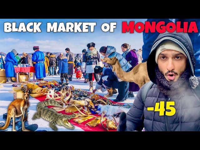 Inside Mongolia’s Frozen Black Market 