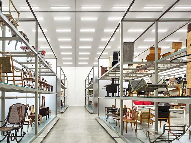 Tour through the Vitra Schaudepot: Thonet and bentwood furniture