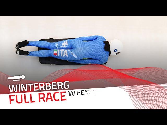 Winterberg | BMW IBSF World Cup 2020/2021 - Women's Skeleton Heat 1 | IBSF Official