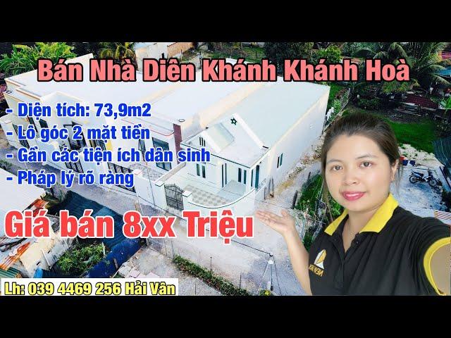 Bán nhà đất Diên Khánh, bán nhà diên điền huyện diên khánh, căn nhà hai mặt tiền, nha trang nhà đất