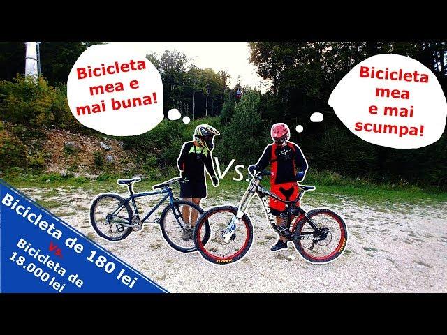 Bicicleta de 180 lei Vs. Bicicleta de 18.000 lei