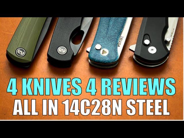 4 High Value Knives in 14c28n Steel Worth Checking Out