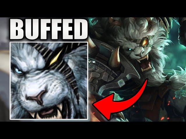 RIOT JUST GAVE RENGAR JUNGLE A VERY NICE BUFF.