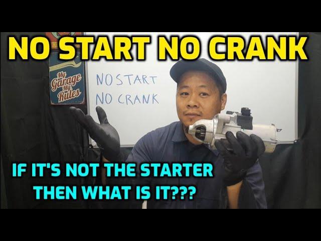 Car No Crank No Start No Sound (Won't Turn Over)