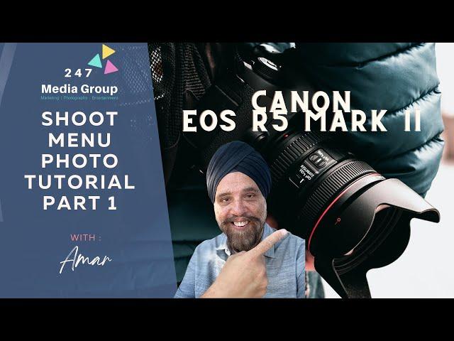 Canon EOS R5 Mark ii Photo Shoot Menu Deep Dive Tutorial and Setup Guide Part 1