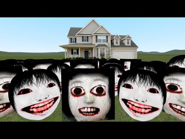 Yoshie Kimura And Aheno Vs Houses In Garry's Mod | Mkogmod