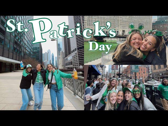 GRWM + ST. PATRICK'S DAY IN CHICAGO